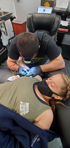 Explore small owl tattoo ideas, creative tattoo ideas in Yorktown, available at Army Navy Tattoo