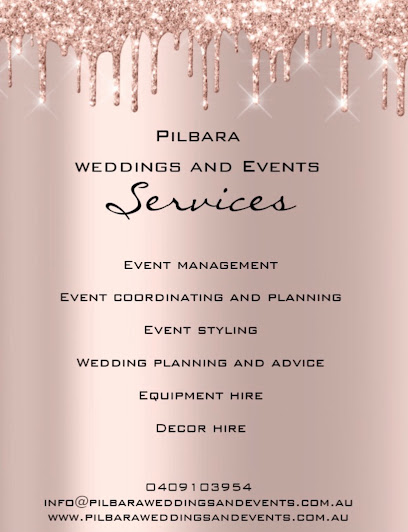 Pilbara Weddings and Events