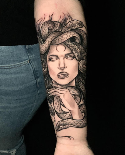 Explore october tattoo ideas, creative tattoo ideas in Corona, available at Crop Circles Tattoo Studio