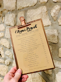 L'Ami Pinot - Restaurant / Bar à vin à L'Isle-Adam menu