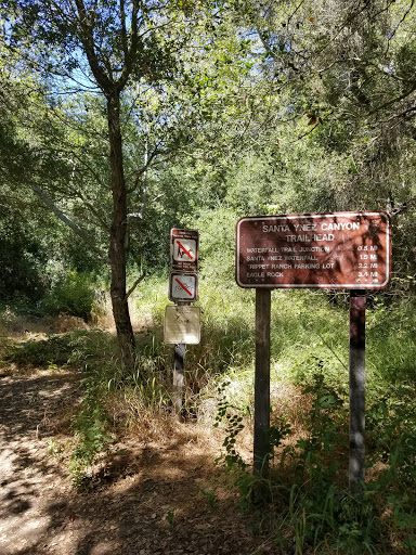 Santa Ynez Canyon Trailhead