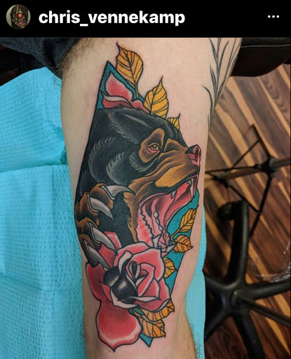 Explore gemini tattoo ideas for guys, creative tattoo ideas in Marietta, available at Lucky Draw Tattoos III