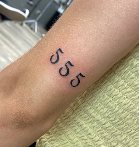 Explore back thigh tattoo ideas, creative tattoo ideas in Keene, available at Creative Ink Tattoo Studio