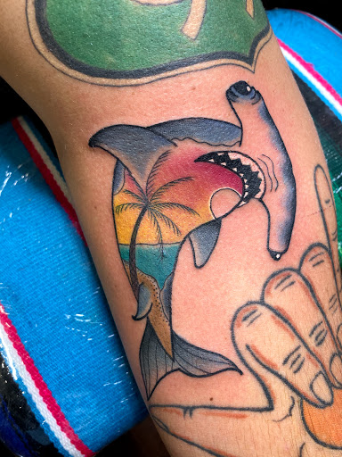 Explore back of head tattoo ideas, creative tattoo ideas in Modesto, available at Inkwell Tattoo