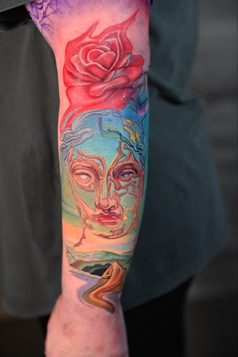 Explore tattoo chest ideas, creative tattoo ideas in Midvale, available at Dark Arts Tattoo & Dark Mark Piercing Studio