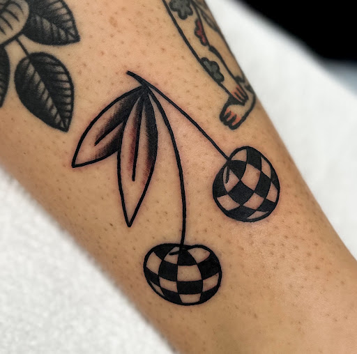 Explore ski mask tattoo ideas, creative tattoo ideas in Bellefonte, available at Juniper Studio
