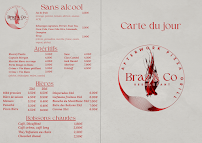 Menu du Braz & Co à Les Avenières Veyrins-Thuellin