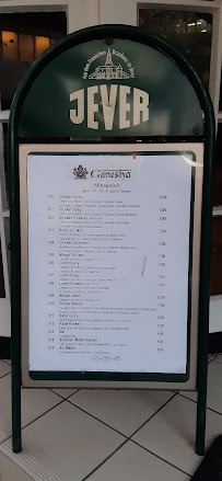 Restaurant indien Ganesha Restaurant à Düsseldorf (la carte)