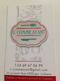 Photos du propriétaire du Restaurant C.comme avant à Lyon - n°13