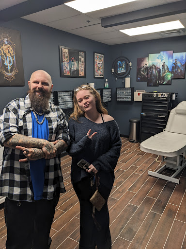 Explore elbow tattoo ideas female, creative tattoo ideas in Sykesville, available at Wolfpack Body Artstattoos and piercings