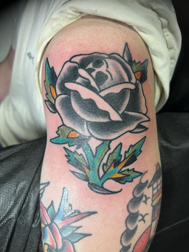 Explore egyptian tattoo sleeve ideas, creative tattoo ideas in Cookeville, available at Anthem Tattoo