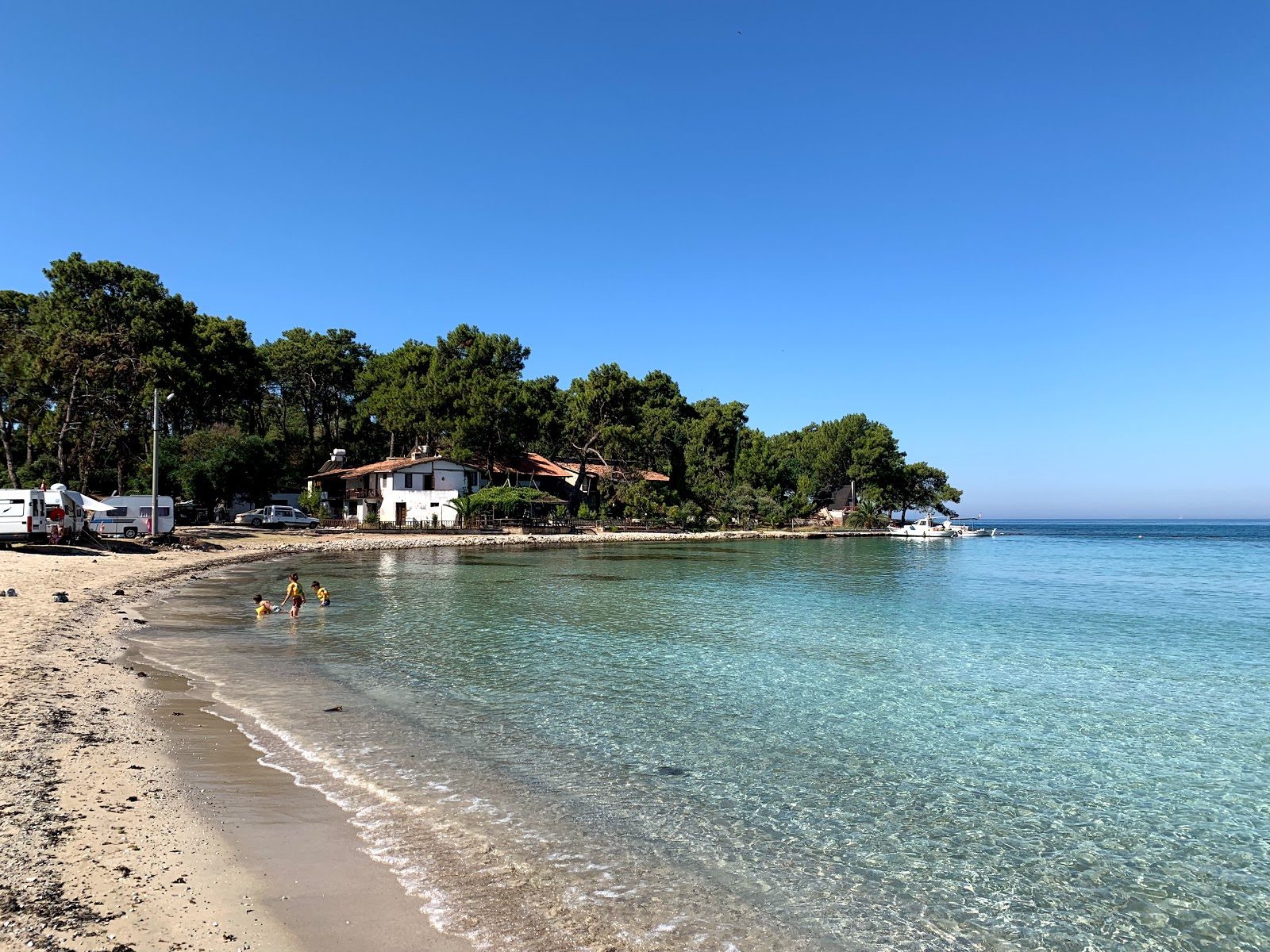 Fotografie cu St. pauli beach cu golful spațios
