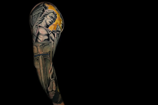 Find clock tattoo ideas for your next unique tattoo in Davenport at Ynot Ink Studio