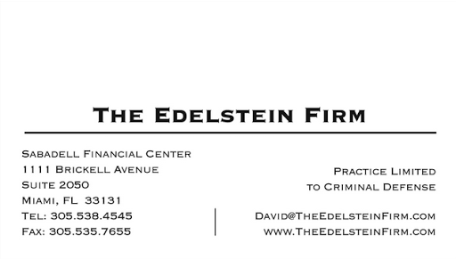 Criminal Justice Attorney «David M. Edelstein, PA», reviews and photos