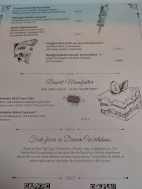 Geleitschenke à Weimar menu