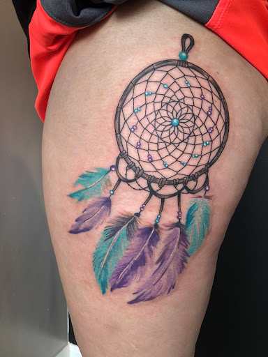 Explore female tattoo placement ideas, creative tattoo ideas in Lancaster, available at MermGoddess Tattoo Studio & Gallery