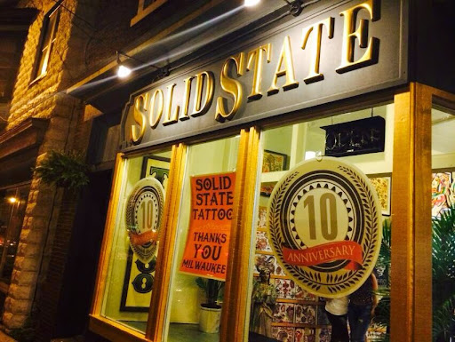 Explore us flag tattoo ideas, creative tattoo ideas in Milwaukee, available at Solid State Tattoo