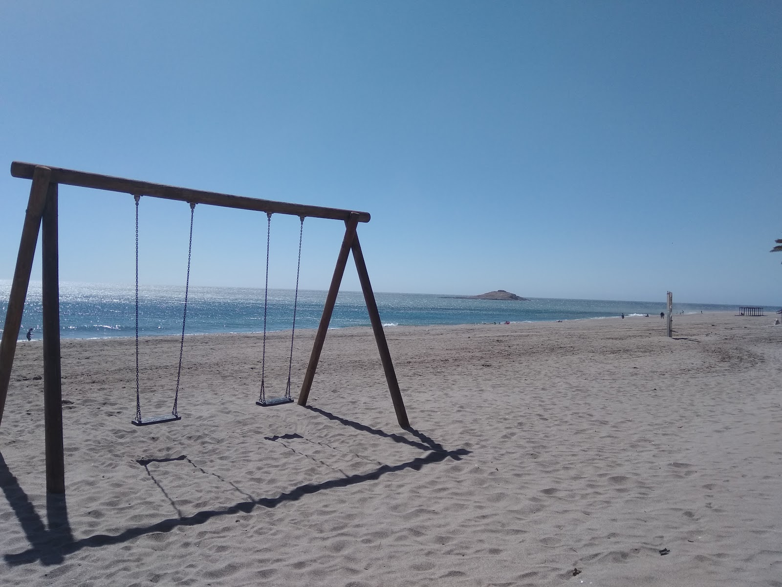 Foto di Spiaggia di Carboneras con baia grande