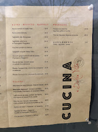 Restaurant italien Nacional Trattoria à Antibes (la carte)