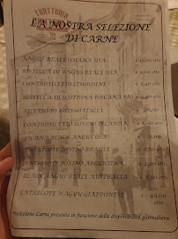 Menu du Trattoria Centrale C'era Una Volta...1891 à Anagni