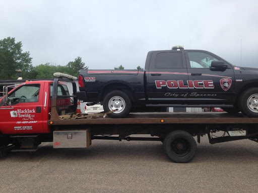 Auto Repair Shop «BlackJack Towing & Repair LLC», reviews and photos, 672 Railroad Ave, Chetek, WI 54728, USA