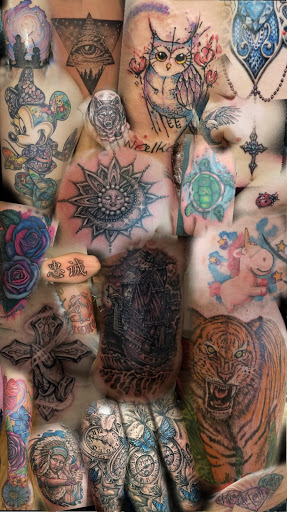 Explore ideas for father daughter tattoos, creative tattoo ideas in Linn Creek, available at Hillard Skillard Tattoos, LLC.