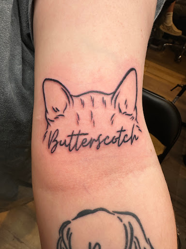 Explore tattoo ideas flames, creative tattoo ideas in Springfield, available at Good Heart Tattoos