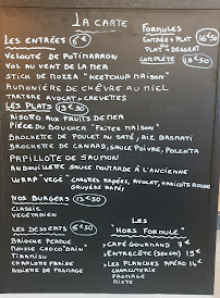 Menu / carte de L'assiette voyageuse à Montreuil