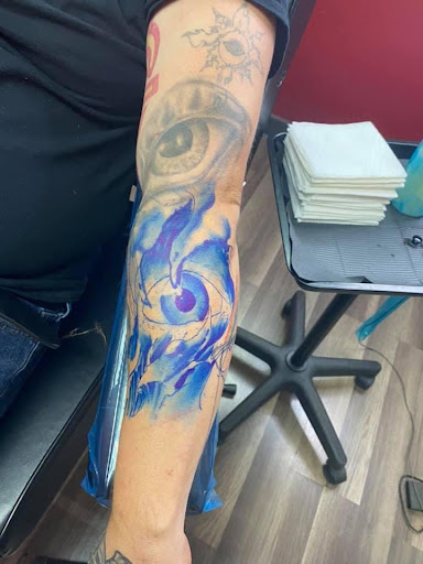 Explore pectoral tattoo ideas, creative tattoo ideas in Lebanon, available at This Is Permanent Tattoo Emporium