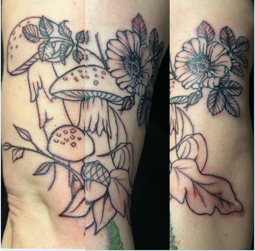 Explore bumblebee tattoo ideas, creative tattoo ideas in Middletown, available at Orange County Tattoo & Body Piercing Studio