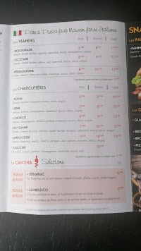 Menu / carte de M' Enfaim à Bergerac