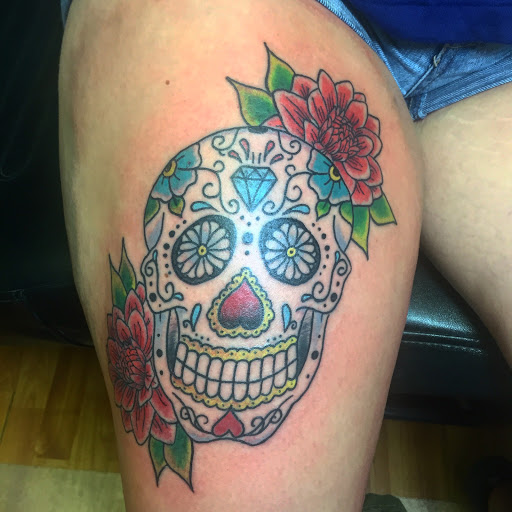 Explore tattoo ideas lion, creative tattoo ideas in Seaford, available at Irish Buddha Tattoo Studio