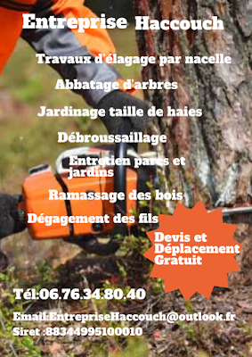 Entreprise haccouch élagage / espace vert à Le Puy-Sainte-Réparade