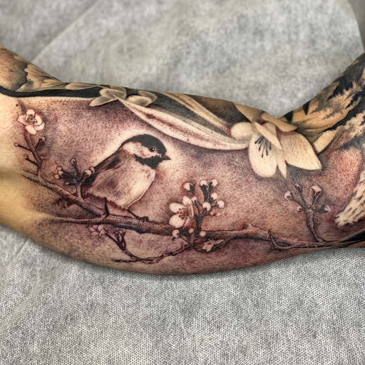 Explore mermaid tattoo ideas, creative tattoo ideas in Savannah, available at tattoos by delan