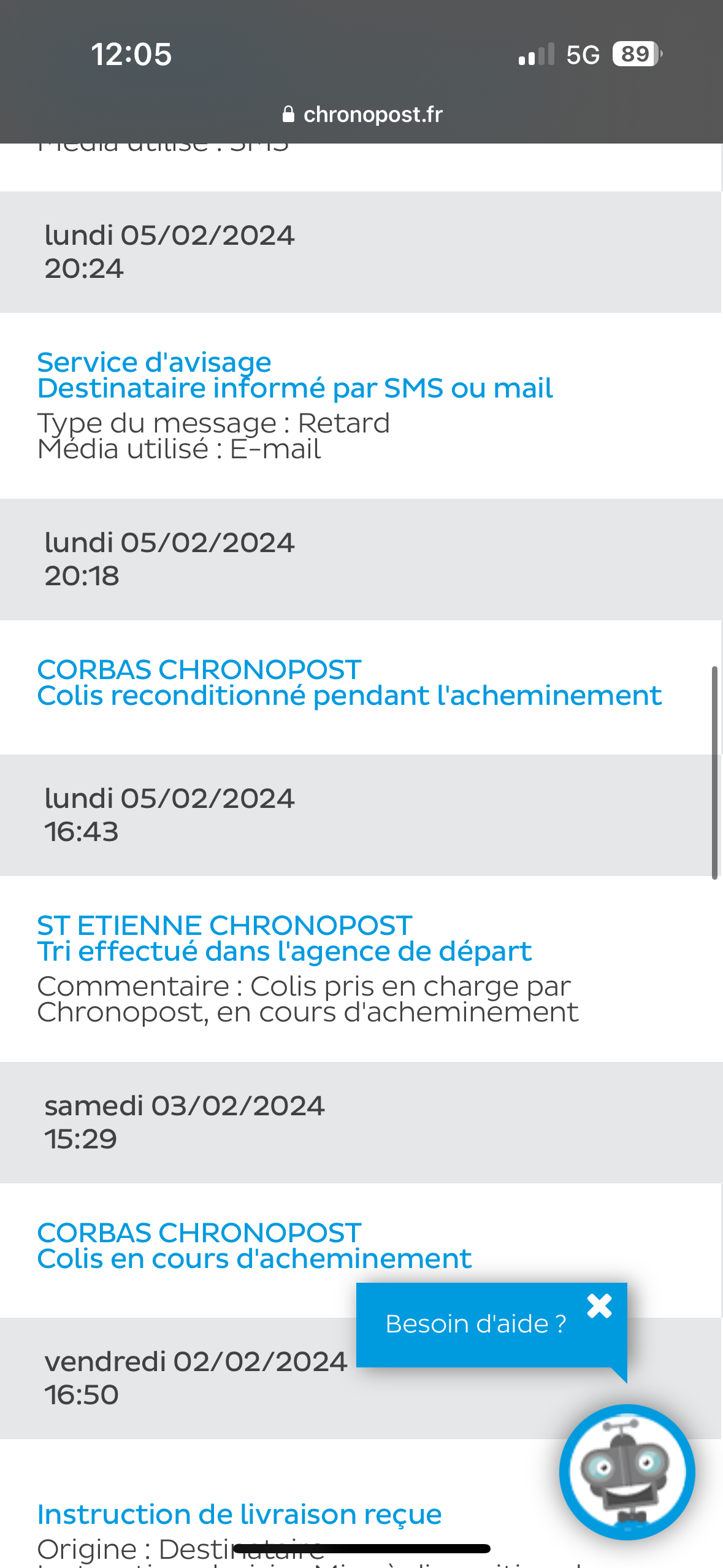 Photo n° 1 de l'avis de Anaïs.o fait le 07/02/2024 à 21:12