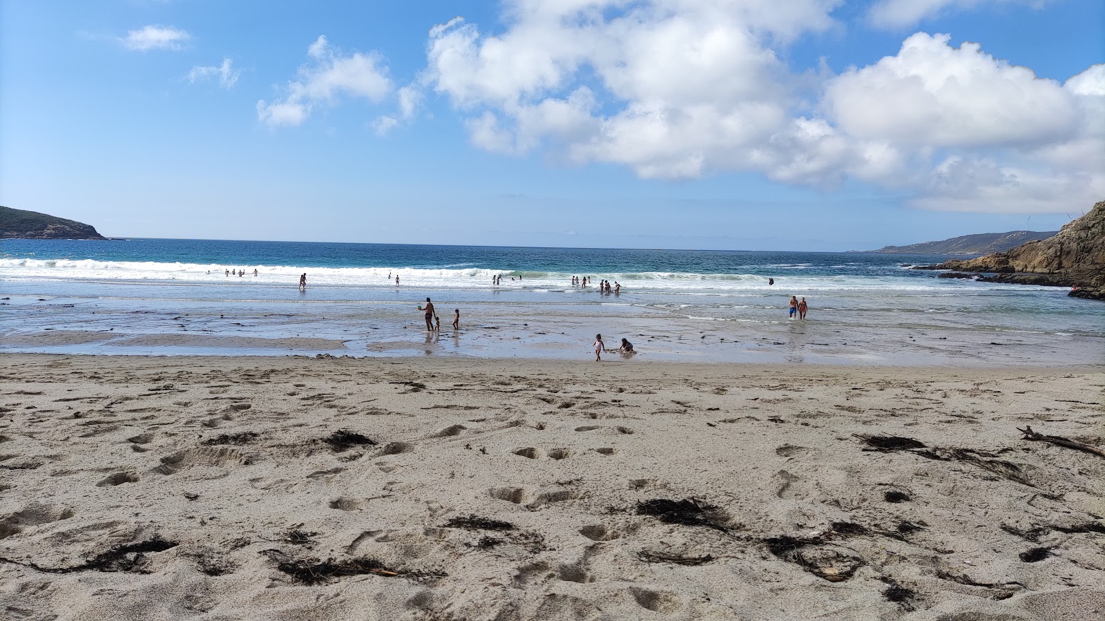 Praia de Rebordelo的照片 具有非常干净级别的清洁度