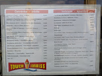 Tower Imbiss à Graun im Vinschgau carte