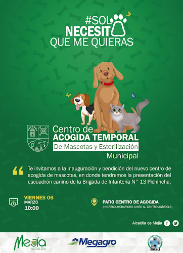 Comentarios y opiniones de Centro municipal de acogida temporal de Mascotas del Cantón Mejía