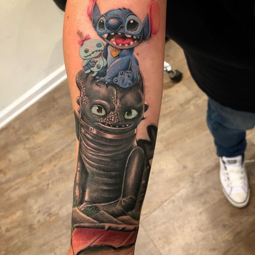 Explore black veil brides tattoo ideas, creative tattoo ideas in Oxnard, available at Downtown Tattoo & Body Piercing