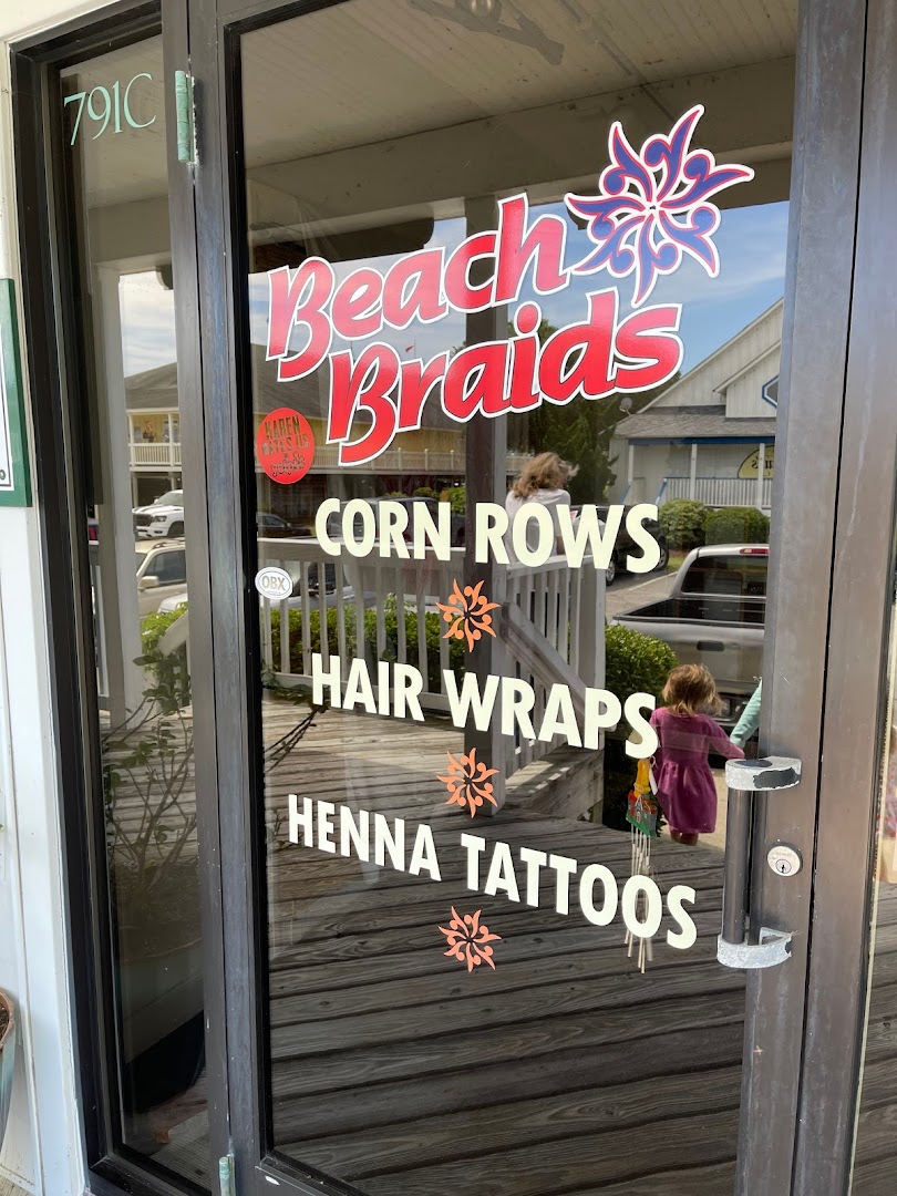 Beach Braids  Hair Wraps & Henna