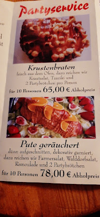 Restaurant Comeback à Bad Segeberg (la carte)