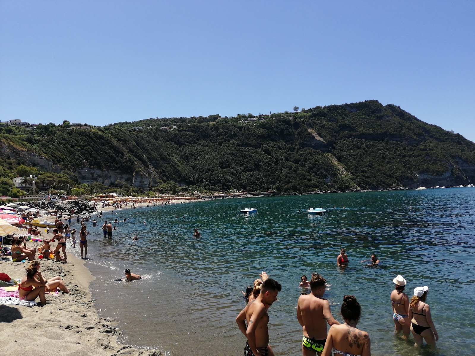 Zdjęcie Spiaggia Di Citara z powierzchnią jasny, drobny piasek