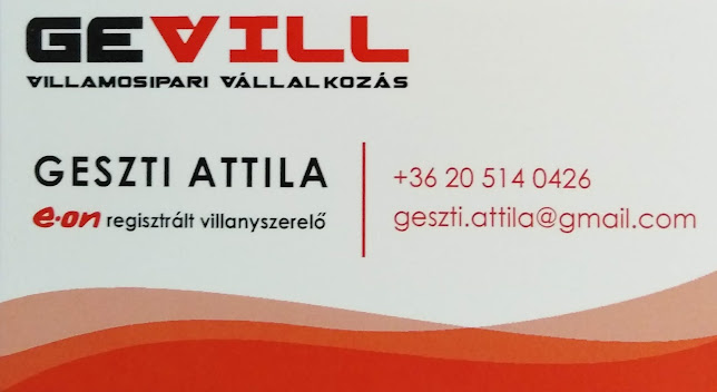 GEVILL Villamosipari Vállalkozás - Pápa