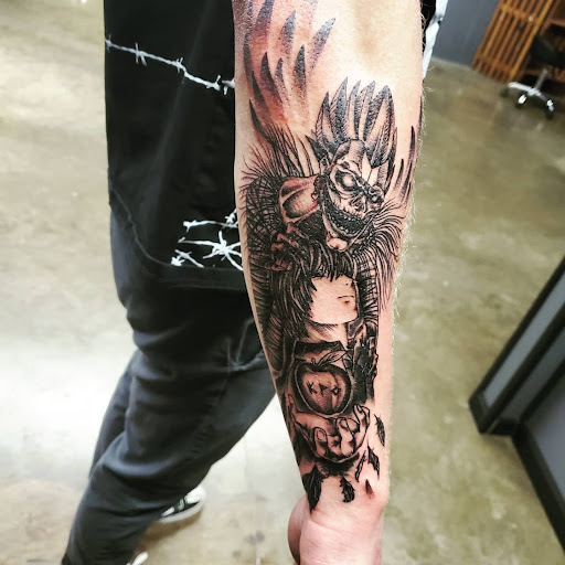 Explore incubus tattoo ideas, creative tattoo ideas in Peru, available at Irezumi Tattoo Parlor