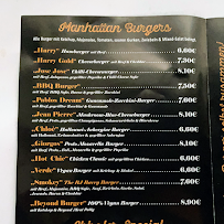 Menu du Manhattan Burger Seelze à Seelze