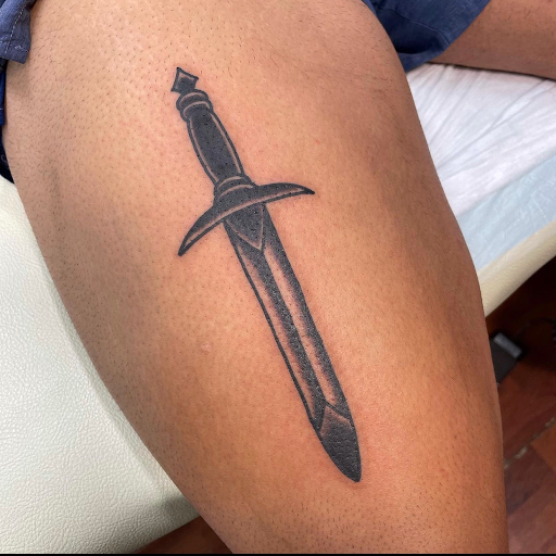 Explore male shoulder tattoo ideas, creative tattoo ideas in Laredo, available at Horikawa Tattoo & Piercing Studios