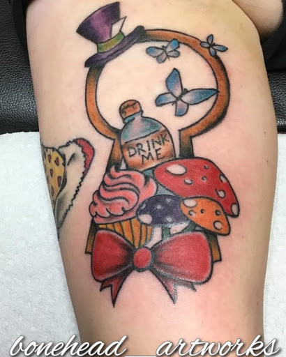 Explore semi colon tattoo ideas, creative tattoo ideas in San Tan Valley, available at Frontier Tattoo Company