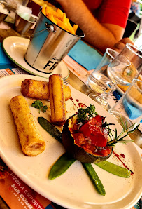 Plats et boissons du Restaurant La Guinguette de l'Etang Bleu à Vions - n°18