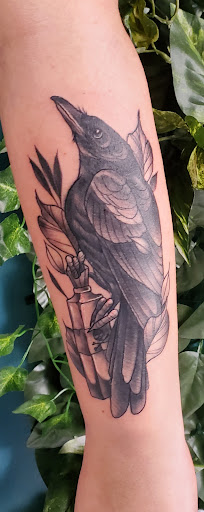 Explore christian cross tattoo ideas, creative tattoo ideas in Gallatin, available at Grimoire Ink