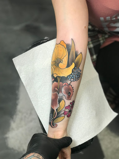 Explore ken kaneki tattoo ideas, creative tattoo ideas in Tallmadge, available at Killjoy tattoo